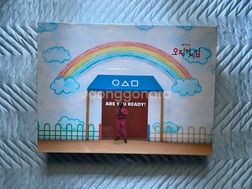 오징어 게임 5인 6각 게임 세트 팝니다.--0