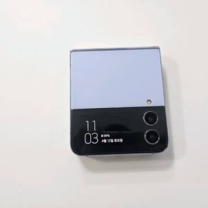z플립4 블루 256G lgu A+급