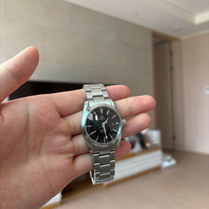오메가 아쿠아테라 36mm 검판