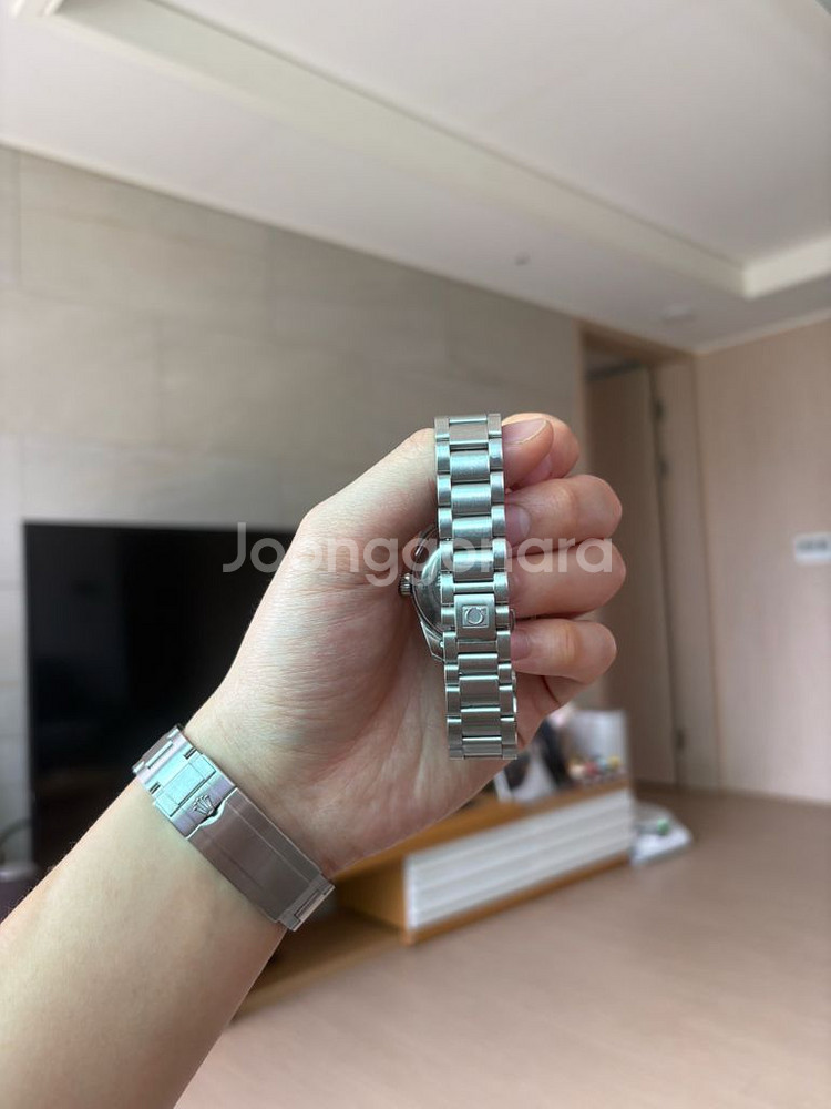 오메가 아쿠아테라 36mm 검판--6