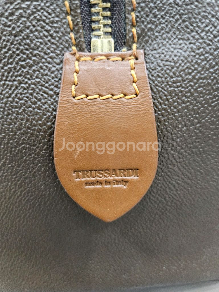 트루사르디 보스턴백 Italy made--3