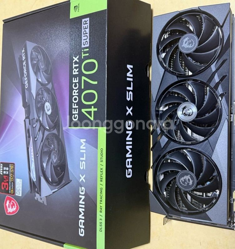 msi rtx4070 ti super 게이밍슬림 판매--0