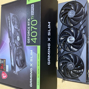 msi rtx4070 ti super 게이밍슬림 판매