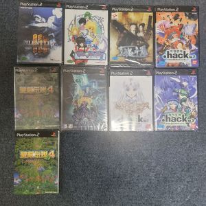 ps2 미개봉 타이틀 팝매합니다.