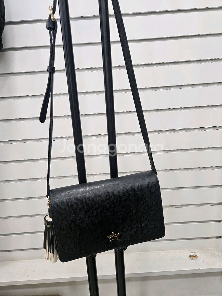 제이에스티나 블랙 크로스백--7