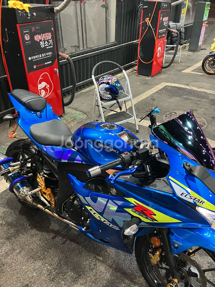 스즈키 gsxr125 23년식 RCB 백스텝 차--1