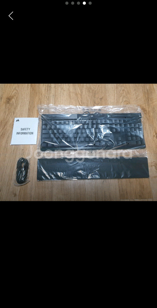 새상품) 청축 커세어 K70 RGB PRO 게이밍 키보--2