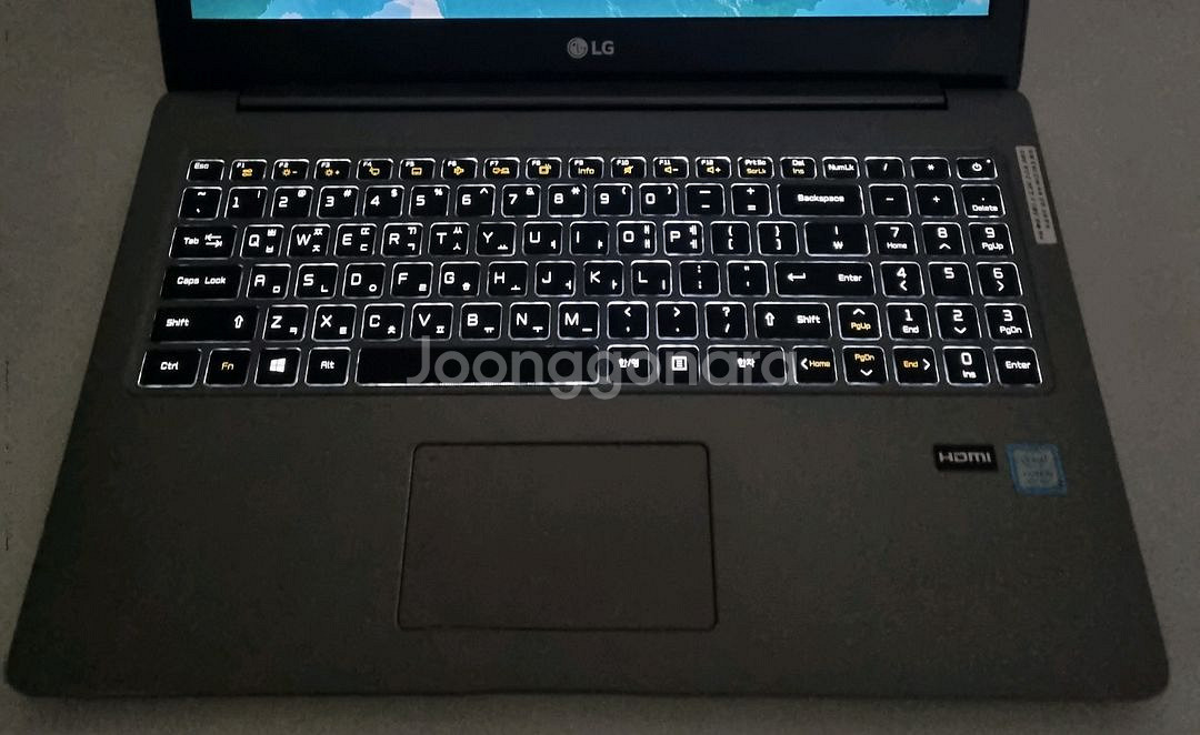 엘지 중고 노트북 i5 다크실버/SSD/성능업/FHD--3