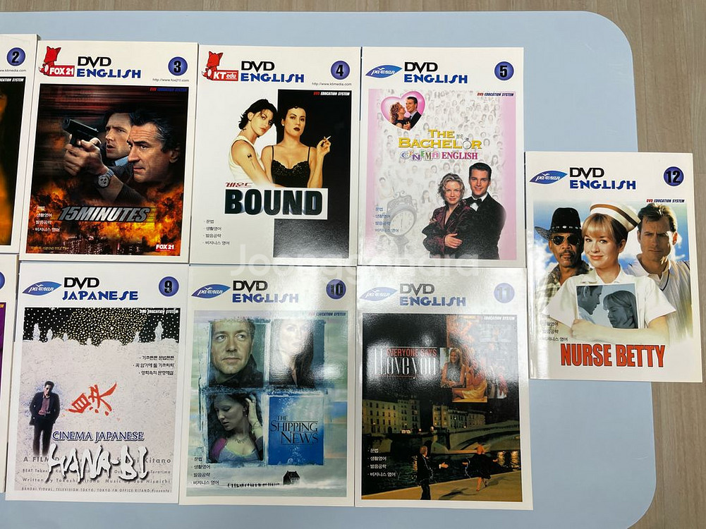 영어 공부용 영화DVD 판매합니다--2