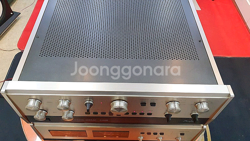 아큐페이즈P-300L파워앰프/C-200X프리앰프/민트급--6