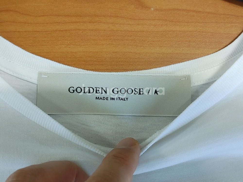 GOLDEN GOOSE 골든구스 드리머쿨럽 반팔라운드티--3