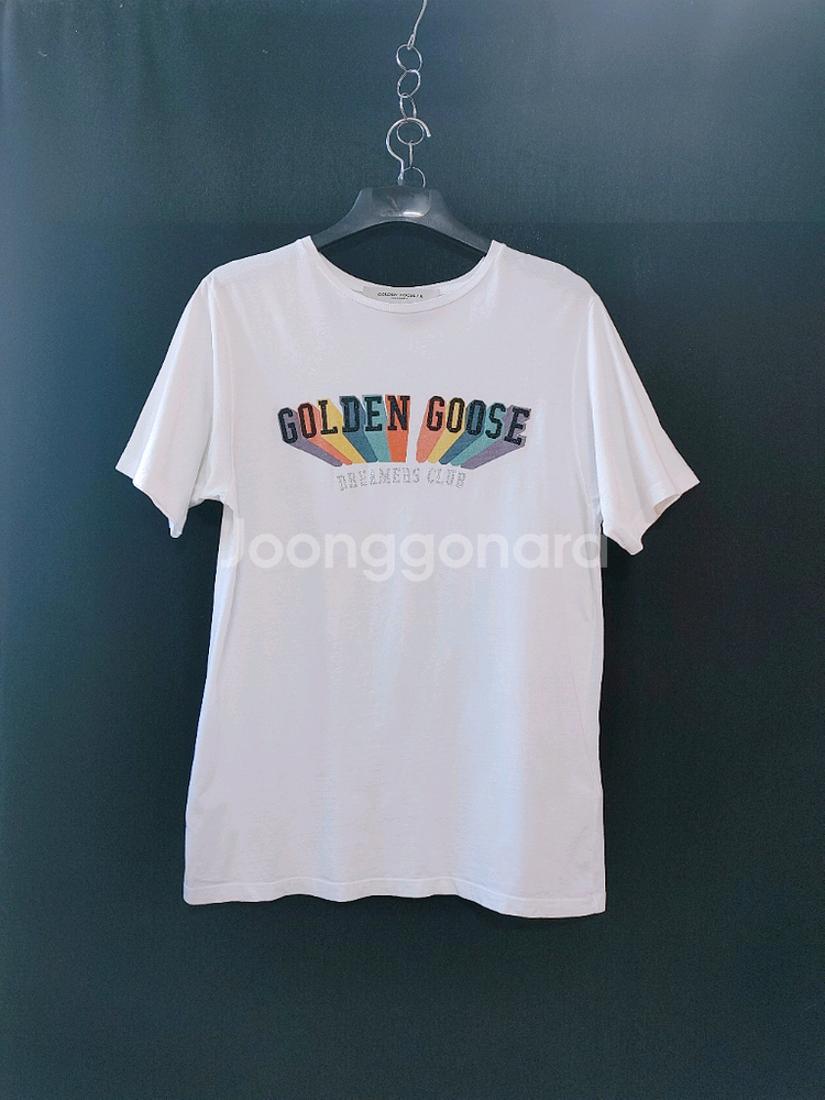 GOLDEN GOOSE 골든구스 드리머쿨럽 반팔라운드티--0