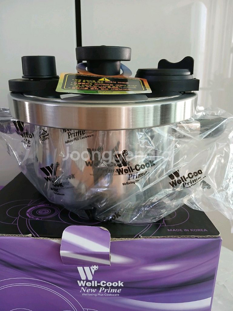웰쿡 통7중바닥 9중고압 현미전용 압력밥솥--1