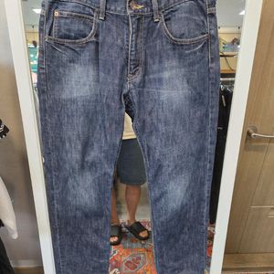 lee 일자핏 데님팬츠 34