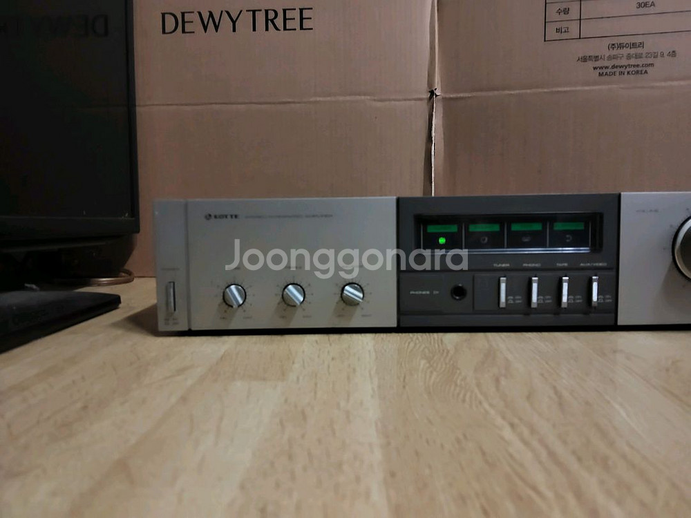 롯데 파이오니아 인티앰프 LA 310 (LP CD--1