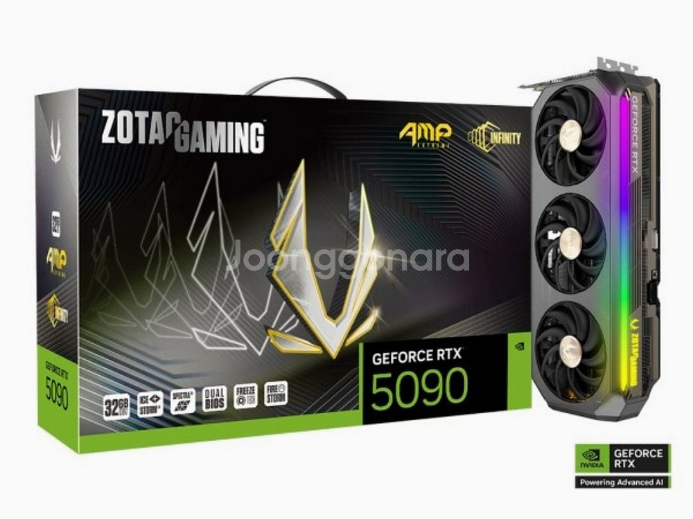 ZOTAC GAMING 지포스 RTX 5090 AMP--0