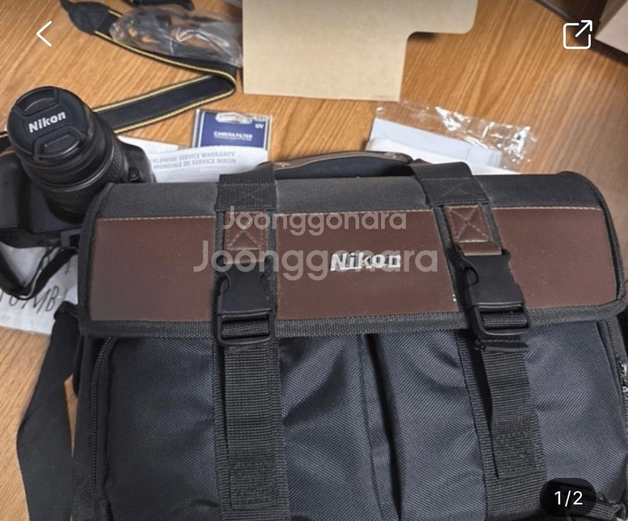 니콘 d5300 카메라, 카메라 가방 포함--0