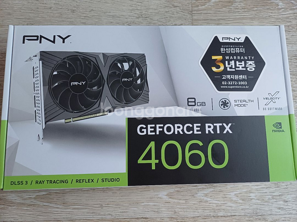 PNY 지포스 RTX 4060 VERTO D6 8GB--0
