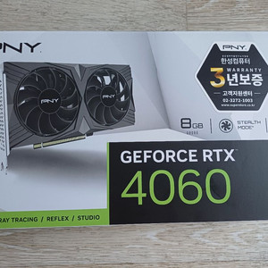 PNY 지포스 RTX 4060 VERTO D6 8GB