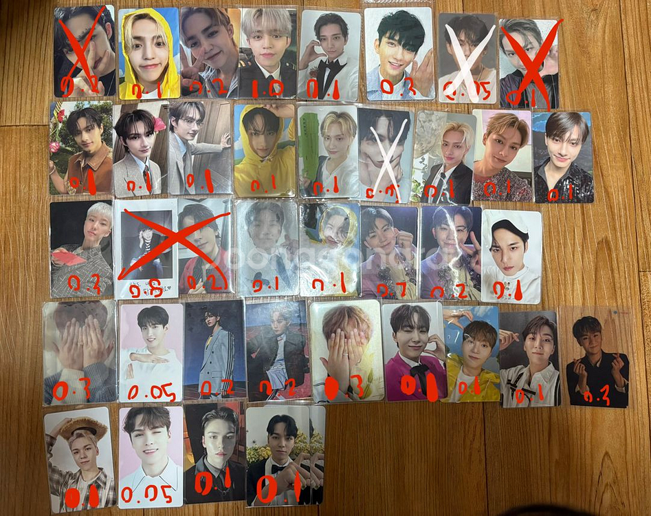 세븐틴 포카 팔아요--0
