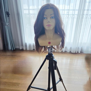 미용 인모 마네킹 스탠드 실리콘 롯트 판매합니다.