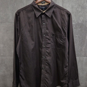 BURBERRY / 노바체크 배색 카라 셔츠 (L)