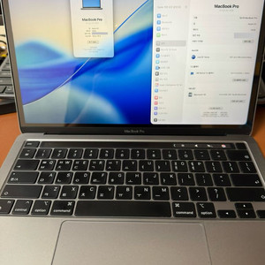 맥북 프로 M1 13인치 실버 (16GB/1TB)