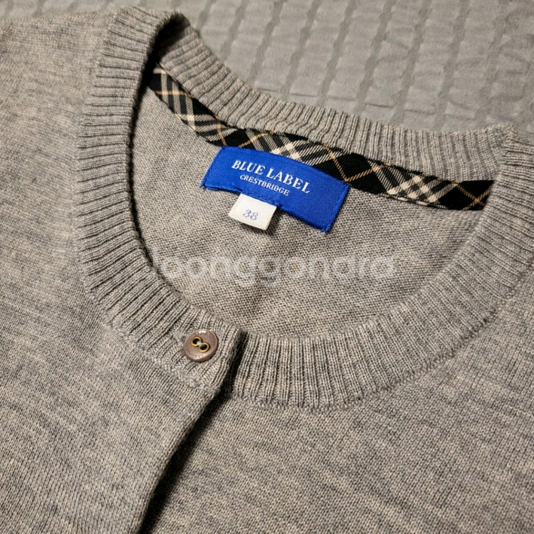 (정품)Burberry 버버리 블루라벨 가디건--1