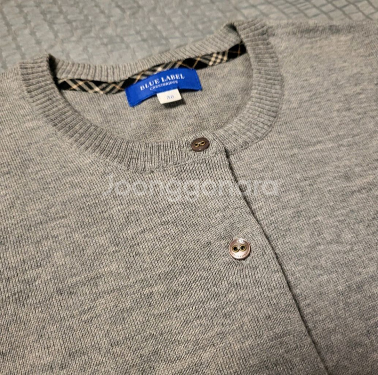 (정품)Burberry 버버리 블루라벨 가디건--5