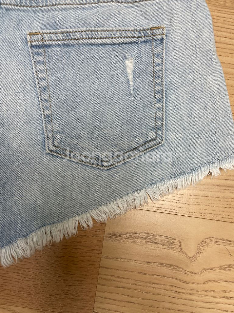 H&M 진 숏팬츠 24(EUR32) 깨끗--5