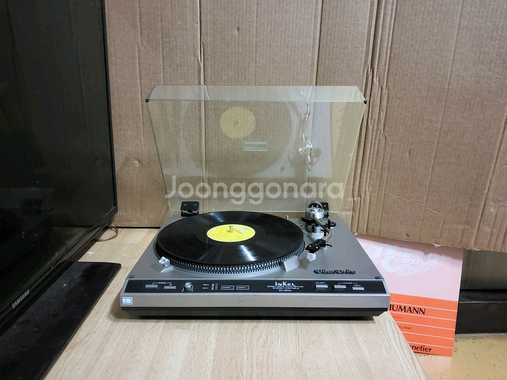 (1) 인켈 LP턴테이블 DD 8800 (오디오 앰프--0