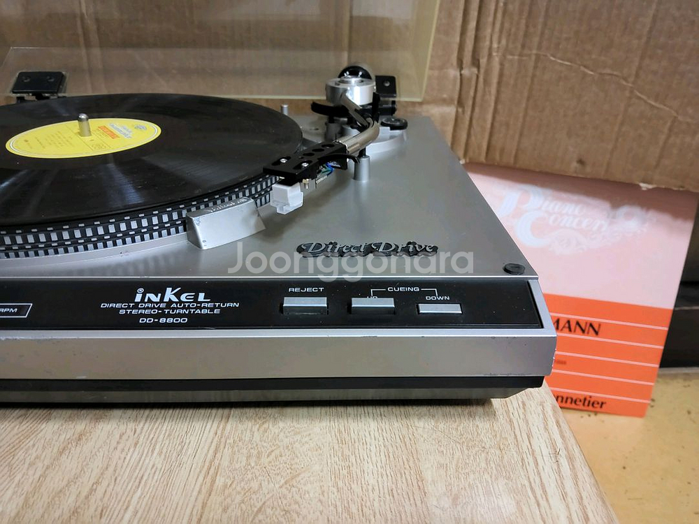 (1) 인켈 LP턴테이블 DD 8800 (오디오 앰프--2