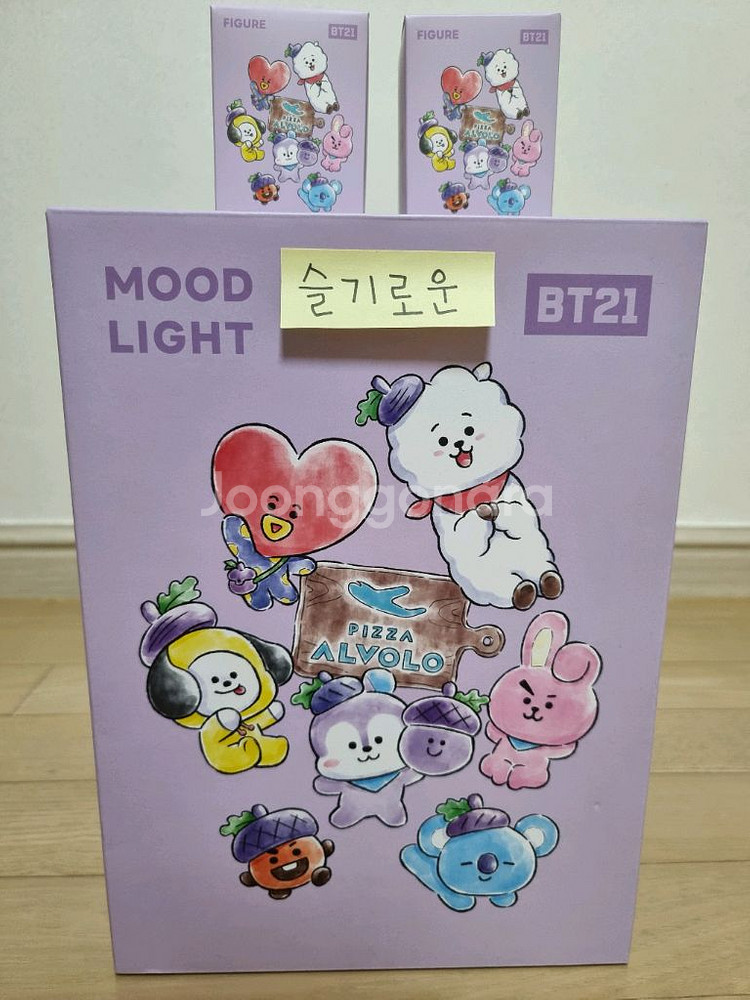 방탄소년단 BTS BT21 무드등 + 피규어 세트--1