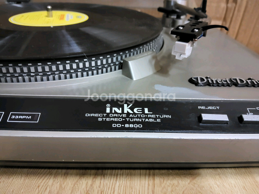 (2) 인켈 LP 턴테이블 DD 8800 (오디오 앰프--3