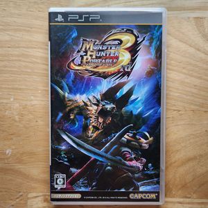 PSP 몬스터헌터3 써드 3rd