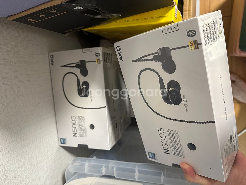 비닐 포함 미개봉 akg n5005 팝니다--0
