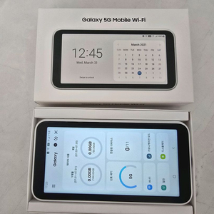 삼성 갤럭기 5G 라우터 SCR01 팜