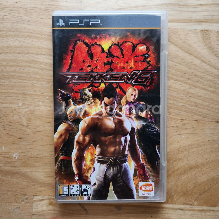 PSP 철권6 정발 한글판--0