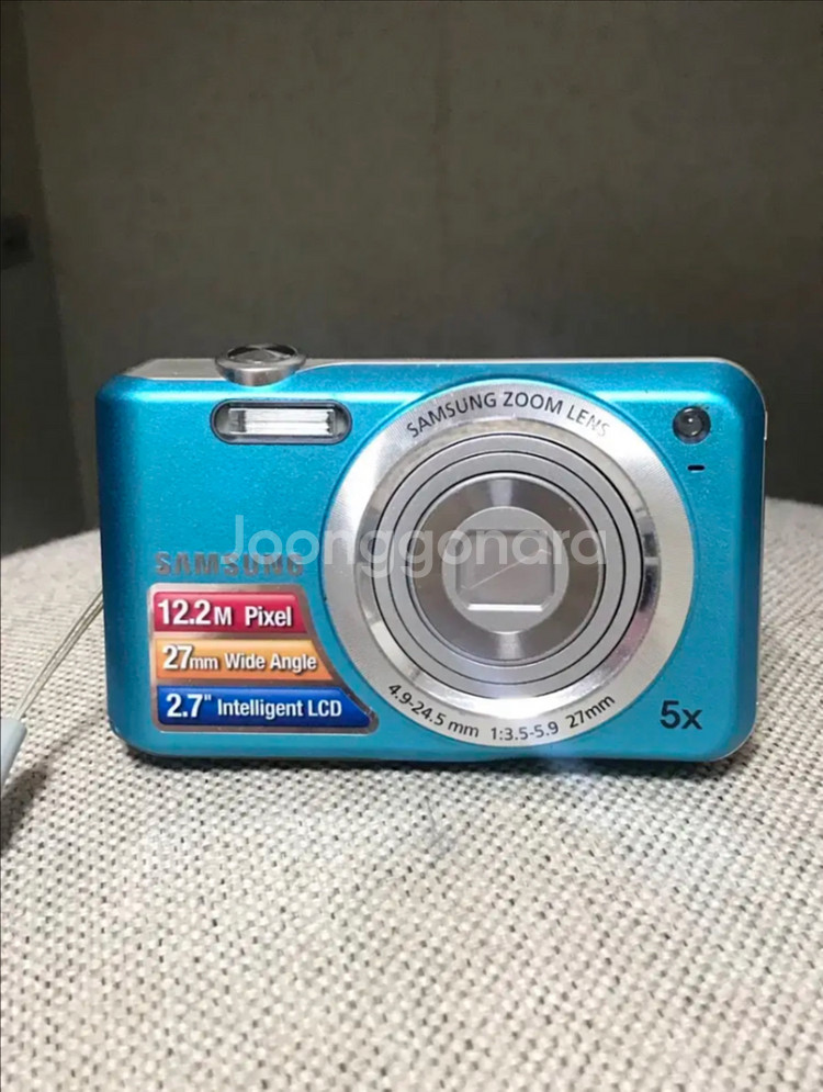 삼성 vluu es70 블루 빈티지 디카--0