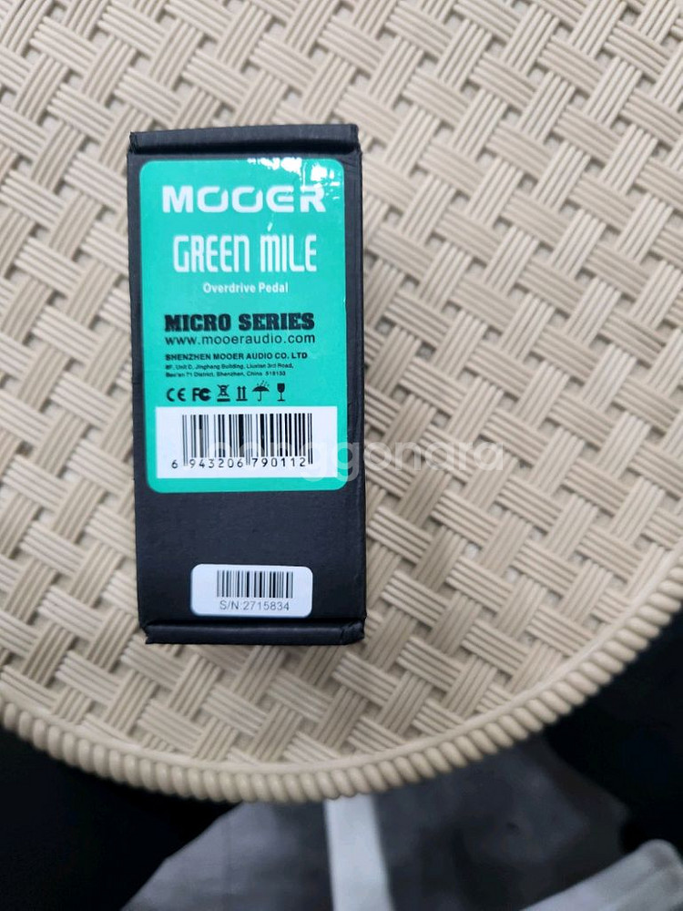 Mooer Green Mile 미니 오버드라이브 기타--1