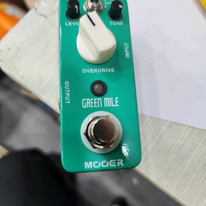 Mooer Green Mile 미니 오버드라이브 기타