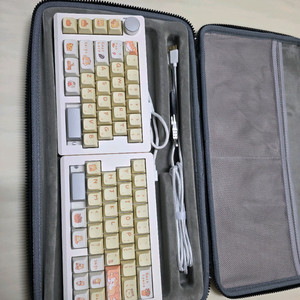 무선 스플릿 키보드 GMK70 + 키보드 가방