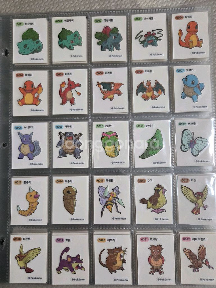 포켓몬 띠부씰 시즌2 163종 일괄--1
