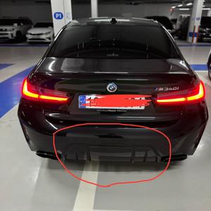 340i lci 리어 디퓨저 삽니다