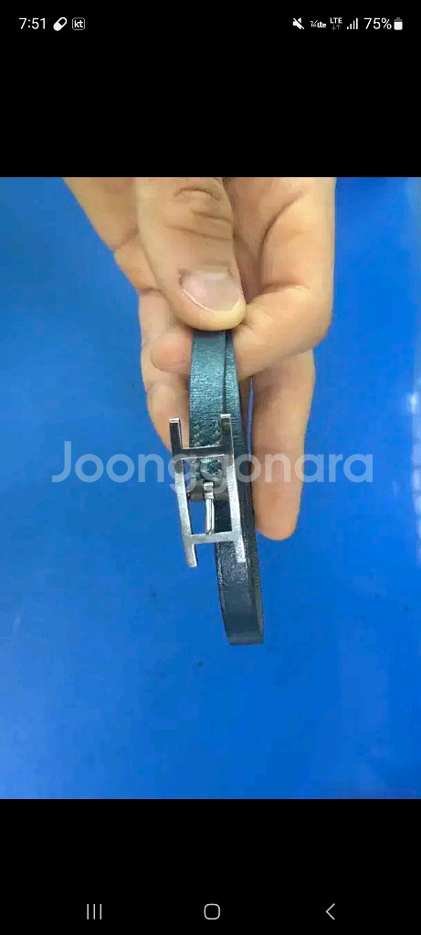 에르메스 더블투어 리버시블 가죽팔찌--1