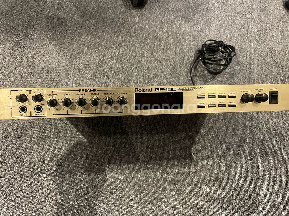 Roland 롤랜드 GP-100 기타 이펙터 렉형--0