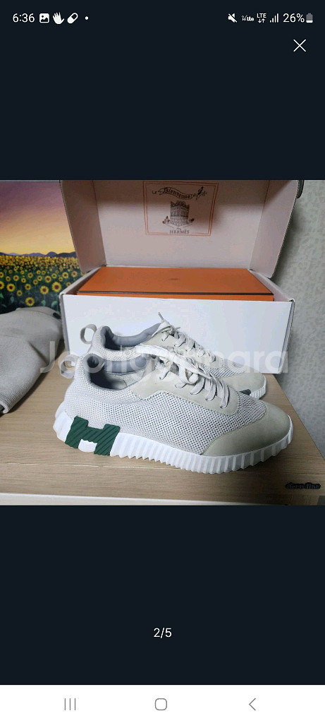 에르메스 바운싱 스니커즈--0