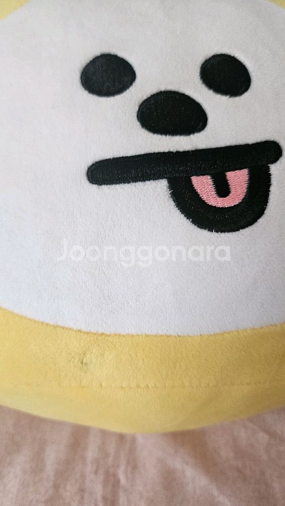 bts 지민 치미쿠션+부채+스티커--2
