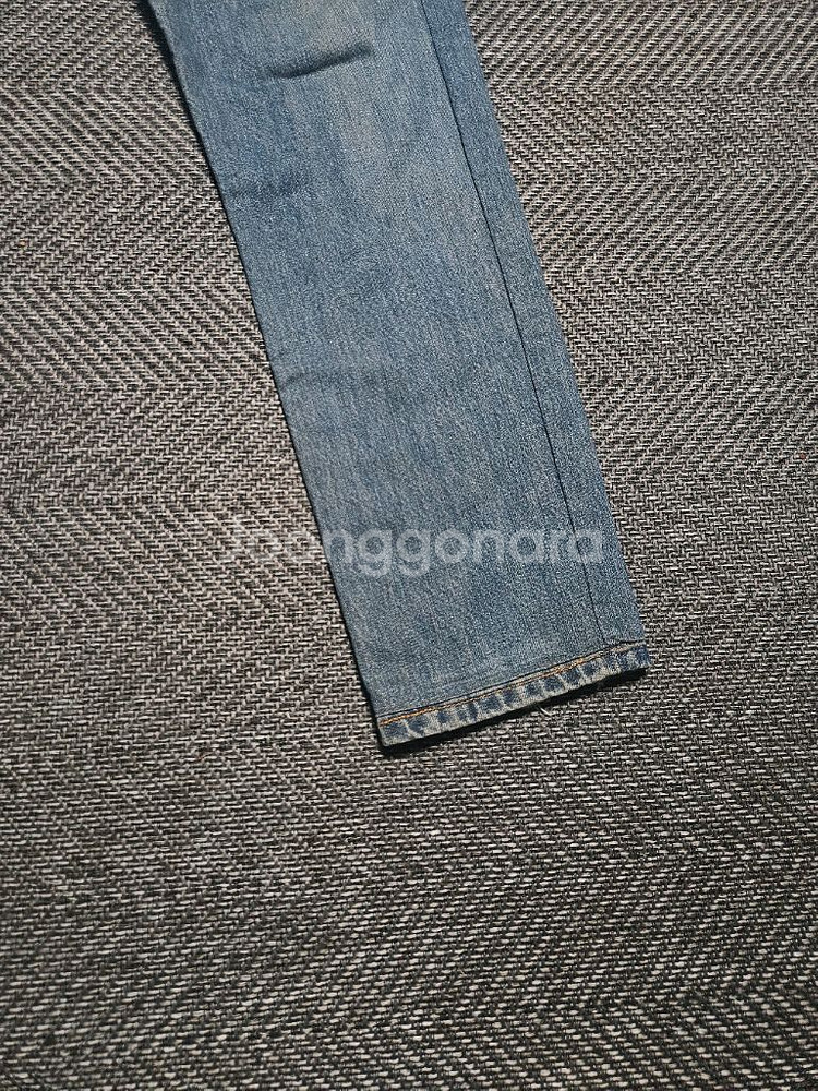 리바이스 501 오리지널 핏 빈티지 데님 팬츠--3