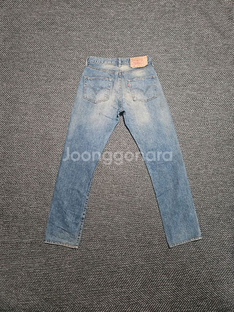 리바이스 501 오리지널 핏 빈티지 데님 팬츠--4